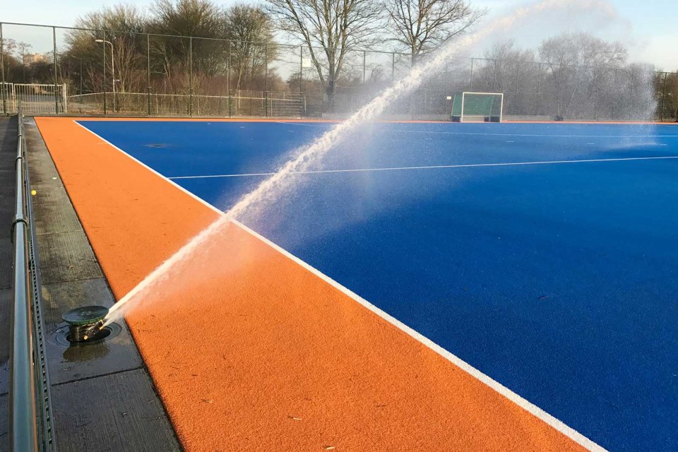 Beregening Hockeyveld