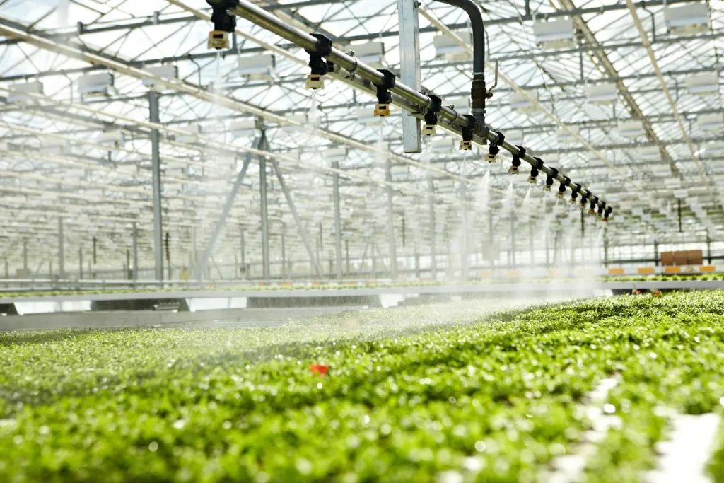 Watergeefsysteem tuinbouw banner
